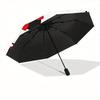 1pc Ladybug PolkaDot Auto Open/close, All-Season Portable Folding Umbrella for Women & Men, Travel, Everyday, Formal Events - Compact Luxury Parasol,