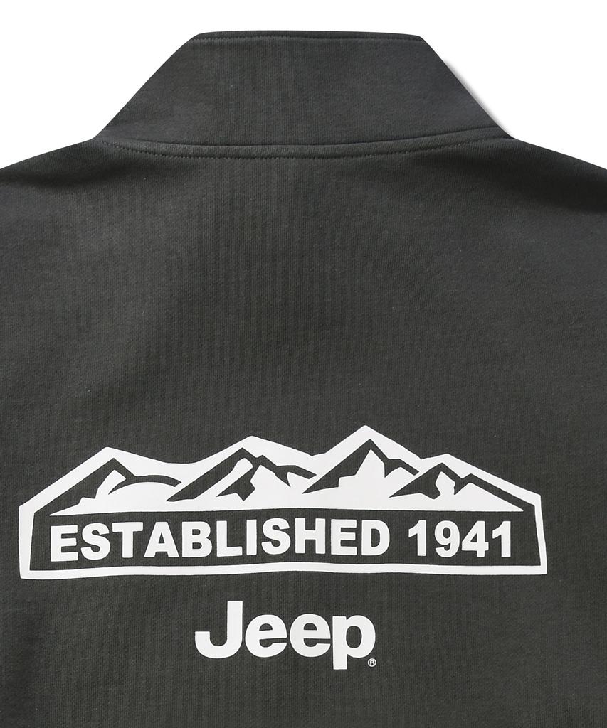 JEEP [360G] Толстовка с полумолнией и логотипом M (Jq5Tsu838Kh)