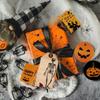 12pcs Single Side Halloween Packing Tags DIY Pendant Tag Halloween Paper Hanging Tag  Holidays