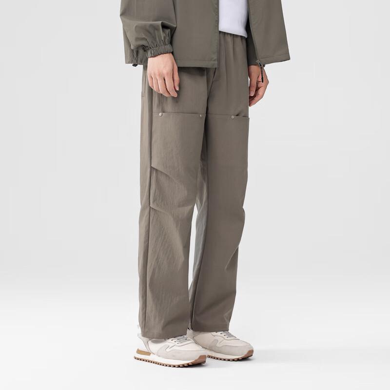 Men's Loose Straight-Leg Casual Workwear Pants