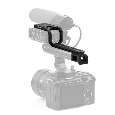 Удлинительный кронштейн TILTA XLR для Sony FX3 XLR-H1 с верхней ручкой, холодным башмаком, NATO, резьбой 1/4"-20 и 3/8"-16 с точками фиксации - черный TA-T13-XLR-B