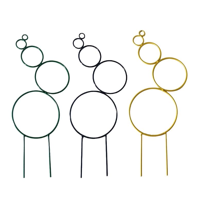 Round Garden Trellis 14” Tall Plant Support for Climbing Vine Rack Dropshipping