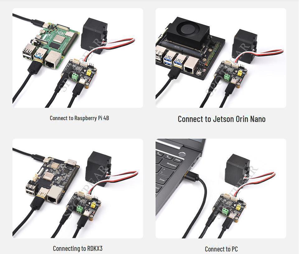 Модуль питания для платы драйвера цепи управления шинным сервоприводом серий ST/SC