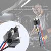 Stacool 2PCS H4 Headlight Connector with 3-Way Headlight Wiring Harness,Female Headlight Socket/Male Headlight Plug Replacement for Most Car Truck