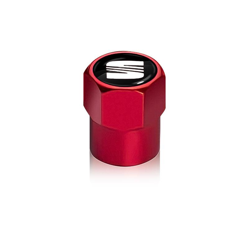 4 шт. Колпачки вентилей колесных шин автомобиля Крышки штоков шин автомобиля Для SEAT Arona Leon MK1 MK2 MK3 Leon Ibiza 6l 6j Altea Alhambra