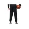 Li-Ning Professional Basketball Series Solid Color Comfortable Versatile Simple Sports Casual Pants Men Bottoms Black AKLT991-1