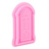 2PACK Raised Relief Silicone Mold Food Grade Silicone Fondant Mold Door Window Mold  Fondant Craft