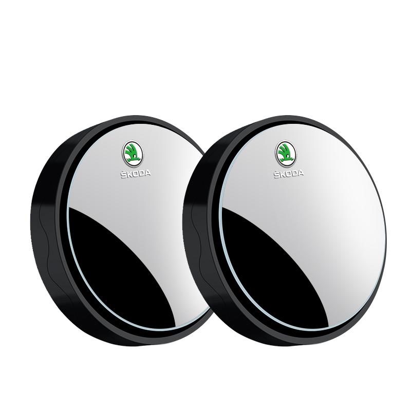 pdvri7 2Pcs 360 Degree Adjustable Blind Spot Mirror for Skoda Kodiaq Karoq 2 A7 Tour VRS Superb Octavia Yeti Fabia 1 Rapid Accessories