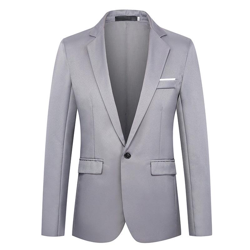 Мужской приталенный пиджак для делового костюма