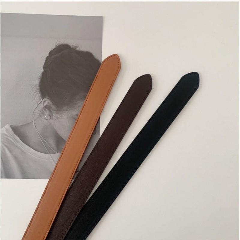 Стильный женский декоративный пояс в корейском стиле, универсальный, повседневный, студенческий, из полиуретана