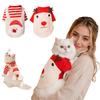 Рождественский костюм для собаки Зимняя одежда для питомцев для маленьких собак и кошек Одежда для щенков