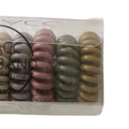 9 шт. ярких цветов, против падения, тугая резинка для волос, резиновая телефонная спираль, эластичные резинки для волос, аксессуары для волос