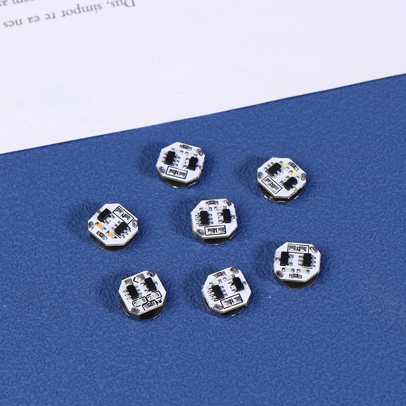 1 шт. Светодиодная лампа-магнетрон, моделирующая, светодиодная яркая беспроводная лампа, игрушки для DIY, модель, магнитные индукционные огни с кнопочной батарейкой + магнитом