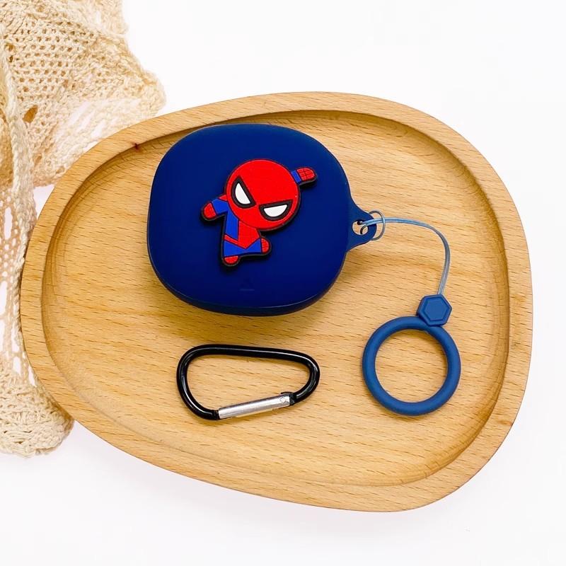 BEAST KINGDOM Marvel Earphone Case for Anker Soundcore Liberty 4 / 4Pro Silicone Wireless Earbuds Protective Cover With Hook