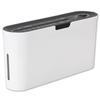 Asmix Asuka Shredder Cross Cut B08W White 10 Minutes A4 Up To 3 Sheets Tabletop Compact Slim