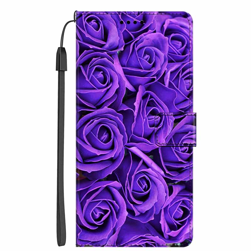 Flower Wallet Leather Case For Honor X50 / X50 Pro / X50 GT 5G Covers Stand Flip Bumper for Honor X50 Pro 5G Cover Magnetic Bag