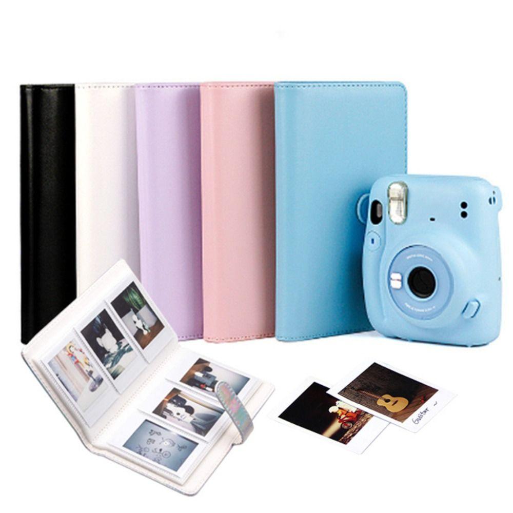Suede Surface Instant Camera Photo Album for Fujifilm Instax Mini 11/9/EVO Household