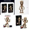 Groot Building Blocks Educational Gifts Diy Toys 475pcs Guardians Of The Galaxy