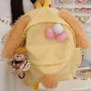 Plush Shoulder Cookieann Backpack Cartoon Bag Large Capacity Zipper Design