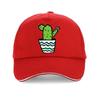Cartoon eleUnisexts CACTUS Print Baseball Cap Lovely Girl Sun Hat Fashion Summer Unisex woUnisex Snapback Hats