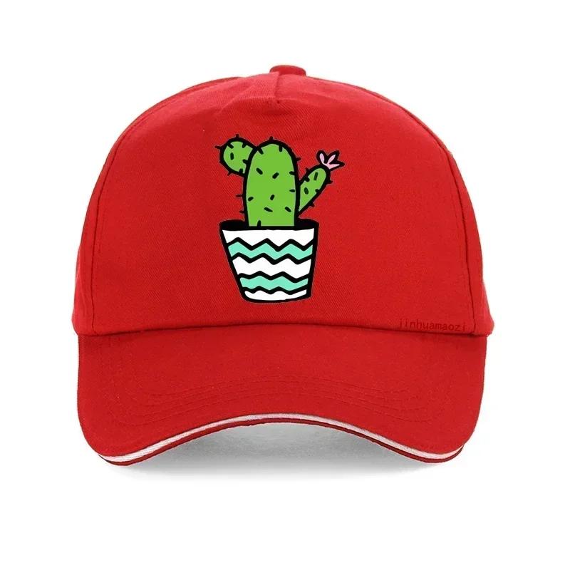 Cartoon eleUnisexts CACTUS Print Baseball Cap Lovely Girl Sun Hat Fashion Summer Unisex woUnisex Snapback Hats