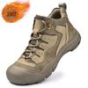 Модные мужские ботинки для улицы, удобные, с мягкой подошвой, противоскользящие, водонепроницаемые, альпинистские, модные ботинки на шнуровке для мужчин, спортивная трекинговая обувь