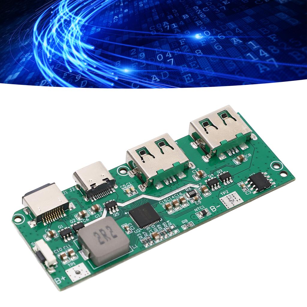 2 шт. QC4.0 QC3.0 модуль быстрой зарядки двойной светодиодный USB аккумулятор зарядный мобильный модуль питания 6 В‑32 В