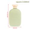 100ML-500ML Foaming Soap Dispensers Refillable Bottles Flip Lotion Bottles Avocado Green Plastic Shampoo Shower Gel
