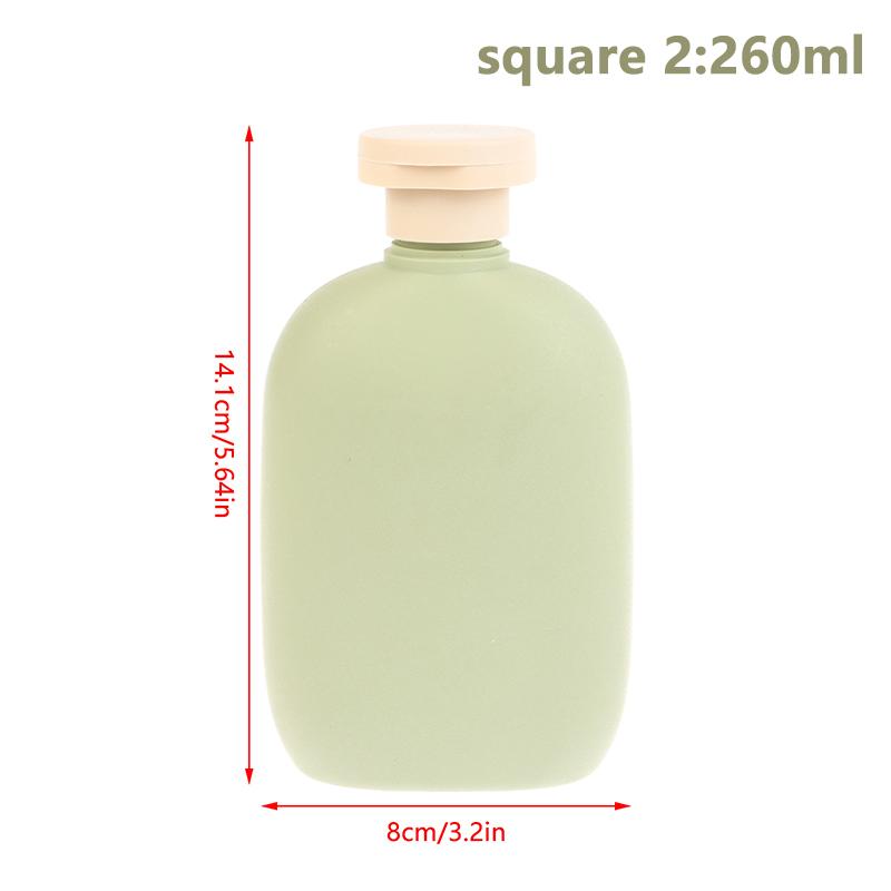 100ML-500ML Foaming Soap Dispensers Refillable Bottles Flip Lotion Bottles Avocado Green Plastic Shampoo Shower Gel