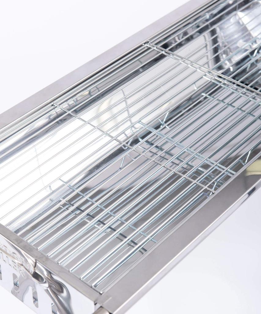 GORDON MILLER BBQ Grill Печь из нержавеющей стали Складная барбекю на открытом воздухе для кемпинга 1552663