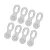 4Pair Steel Bike Bicycle 12Speed Chain Missing Link Connector Parts Cycling Accessorysilver