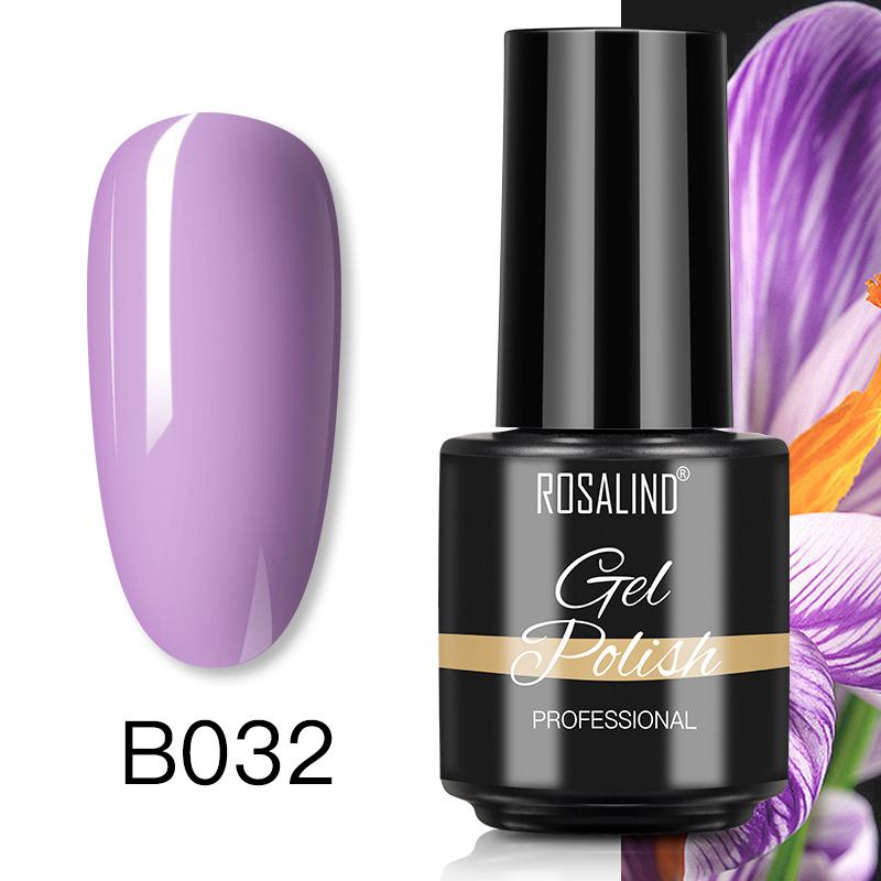 Гель-лак для ногтей ROSALIND, замачиваемый УФ-светодиодный гель-лак, полуперманентный гель-лак для ногтей для дизайна ногтей
