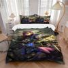 3Pcs Fantasy Warriors Armor Color Bedding Sets For All Sizes New 3D Printed Bed Cover Comforter Duvet Cover Pillowcase Bedroom Decoration
