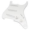 Musiclily Pro SE SSS Strat Prewired Pickguard Staggered Alnico 5 Single Coil Pickup для электрогитары ST Stratocaster White 3P,