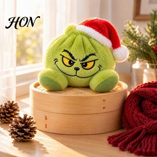 Cute Plush Fidget Toy Soft Dumpling Squeeze for Stress and Anxiety Relief, Stuffed Food Relief Companion Adults Office Home Decor, Slow Rising Sensory