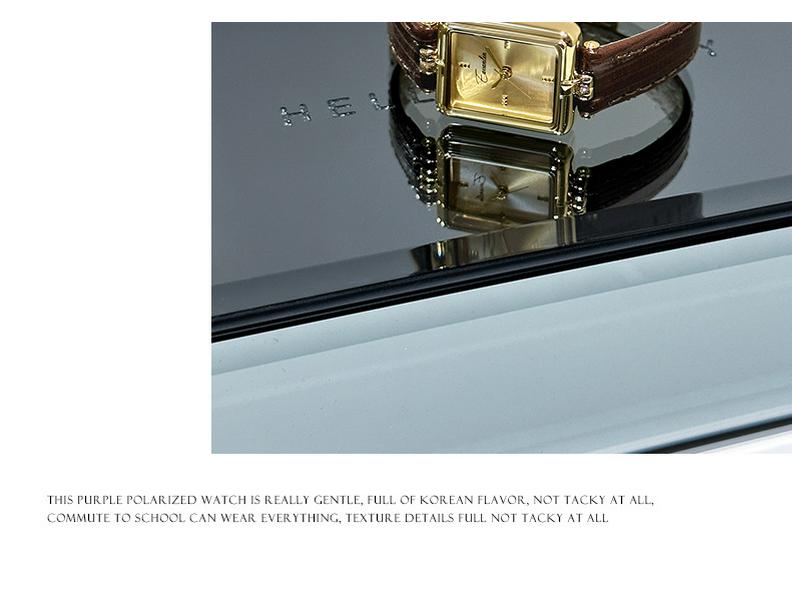 2025 Женские Ретро Роскошные Квадратные Кварцевые Часы