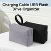 Контейнер Портативный Многофункциональный Многофункциональный U-диск Зарядное устройство Кабель Органайзер для электроники Органайзер для электроники