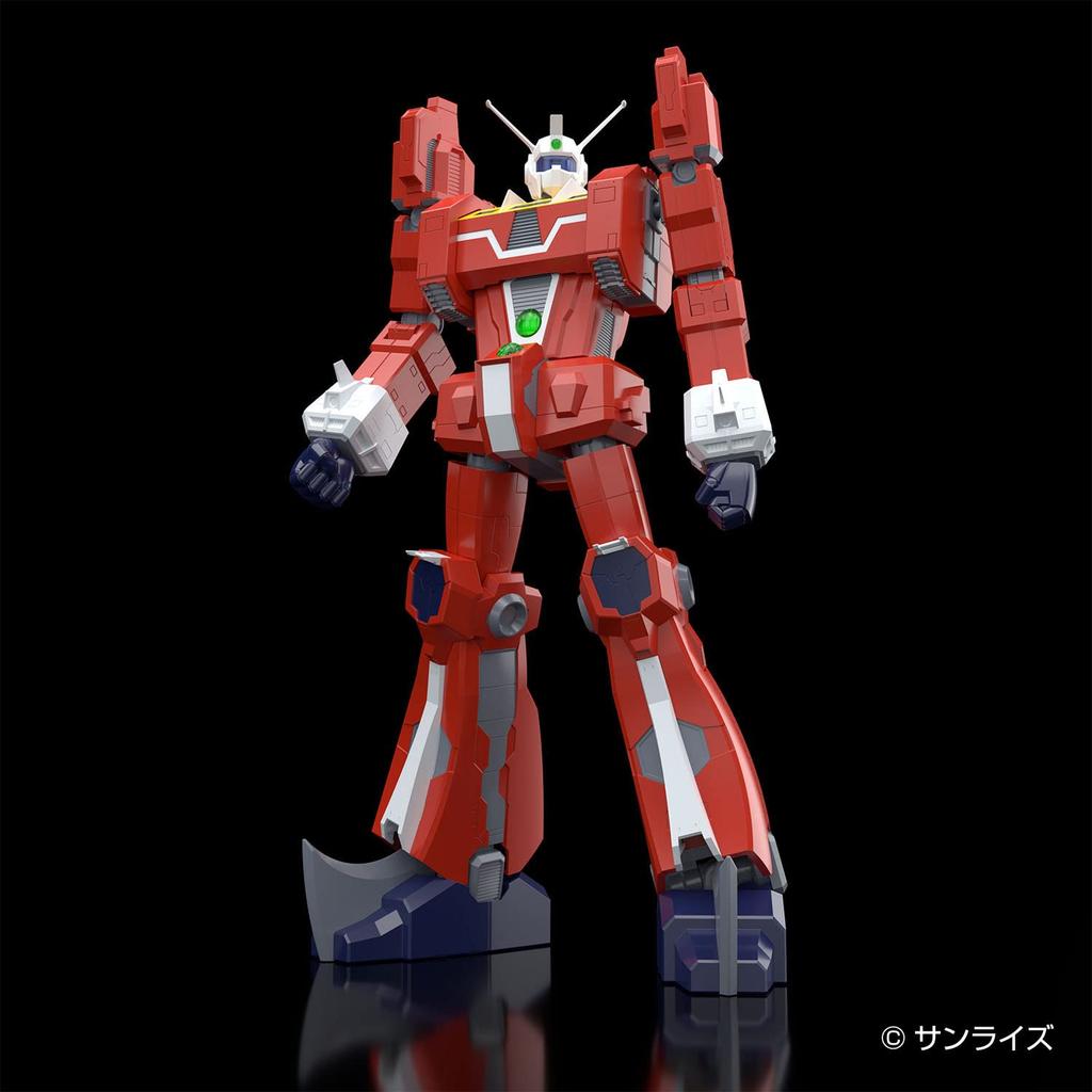 Aoshima Bunka Kyozai Space Runaway approximately 24cm plastic model kit Ideon, 1/450 scale, tall, pre-colored DI-01