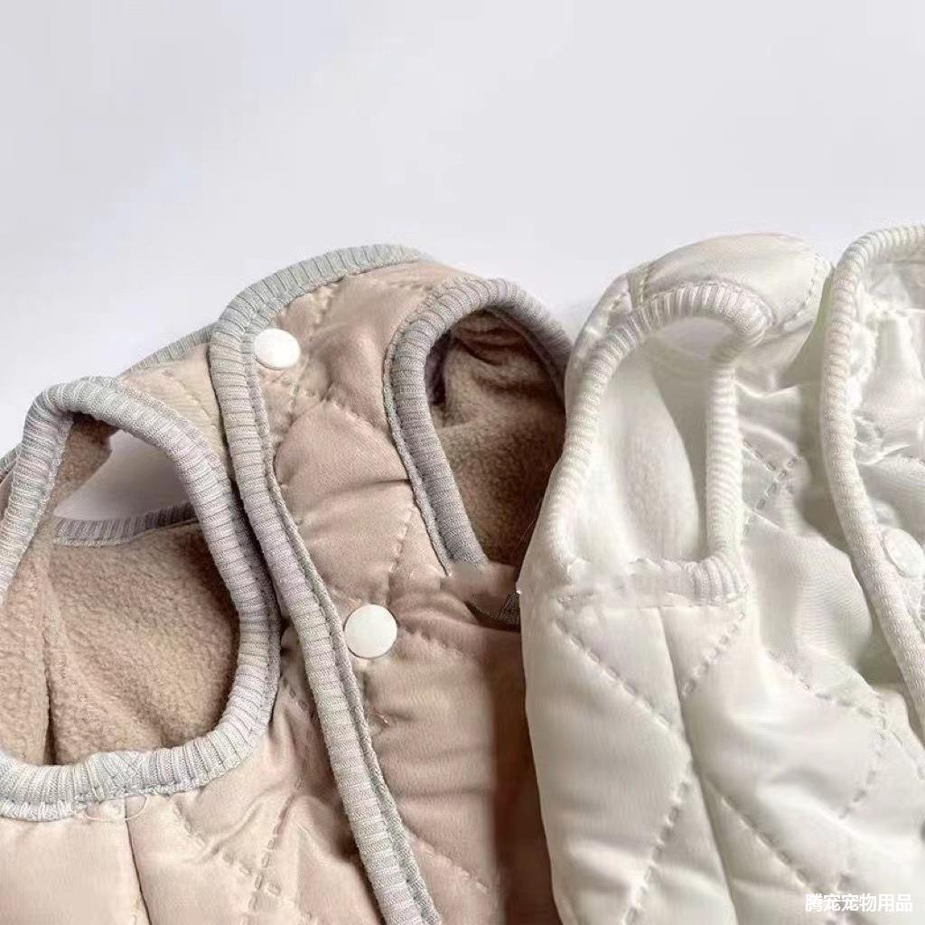 Cat clothes Winter Siamese cat kitten thermal vest Winter hairless cat thickened vest