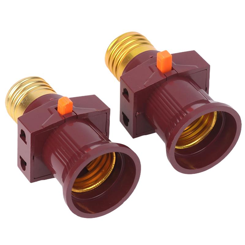 1 шт. E27 с розеткой с двойным винтом, многоцелевая розетка, держатель лампы, вилка, цоколь лампы, аксессуары для освещения