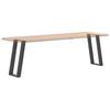 Vidaxl Nogi Do Stołu Konsolowego, 2 Szt., Antracyt, 38X(72-73)Cm, Stal