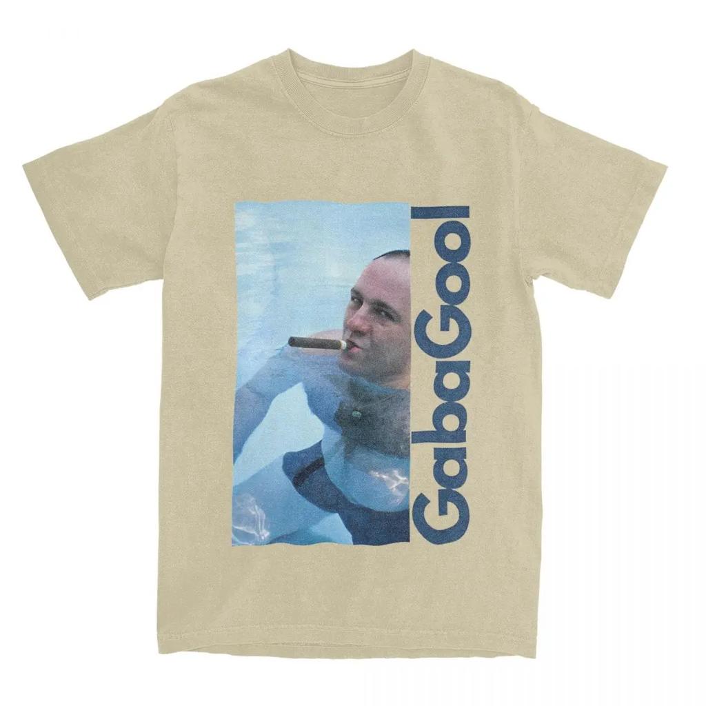 Футболка Gabagool Tony Soprano Stuff Мужская Женская Винтажная Сериал Фильм Чисто Летняя Футболка Круглый Воротник Короткий Рукав Идея для Подарка