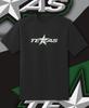 Футболка с логотипом команды Texas Stars Размеры для взрослых и детей S-6XL Отслеживание!! Футболка Unisex