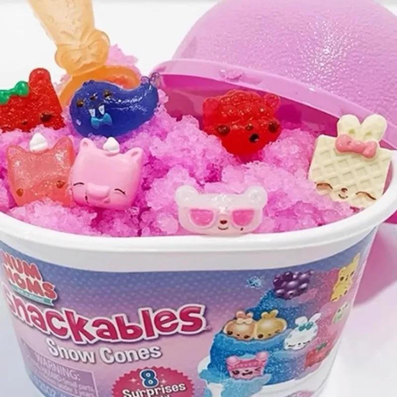 Оригинальные NumNoms Пахнут Так Вкусно Снежные Конусы Snackables Серия Куклы-Сюрпризы Коллекция Украшения Подарки