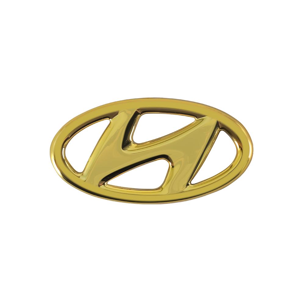 1pcs 3D ABS Styling Car Steering Wheel Logo Emblem Sticker Accessories For Hyundai Veloster Genesis Azera Creta GDI Kona i20 ZZ37