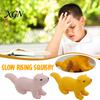 Soft Pinch Toy for Children Realistic Squirrel Squeeze with Sound TPR Fidget Built-in BB Kids Adults Cute Animal-Shaped Decompression Gadget