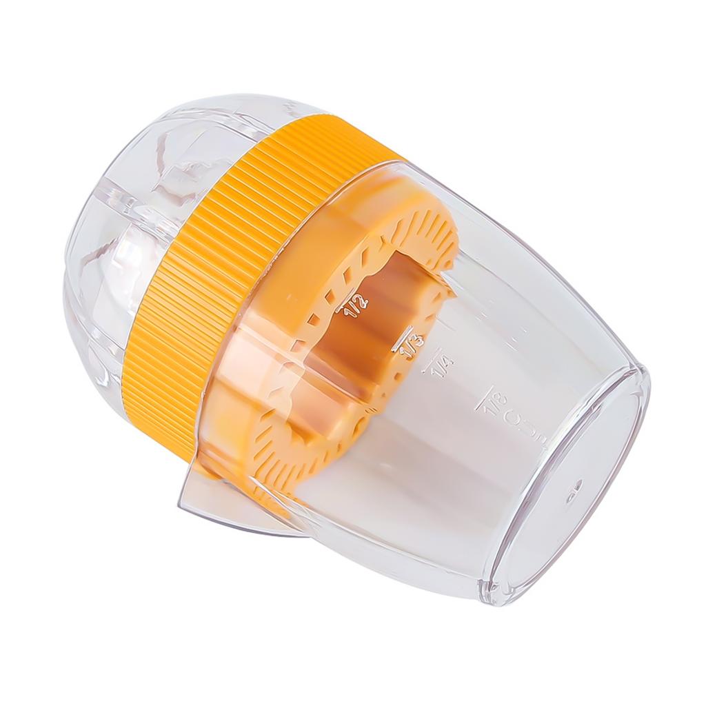 Ручной пресс для лимона, соковыжималка для апельсина с крышкой, простая в использовании кухонная утварь для любителей сока