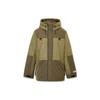 Levis FW23 Color Block Thick Mid-Length Coat Men Coats Camel A8590-0000