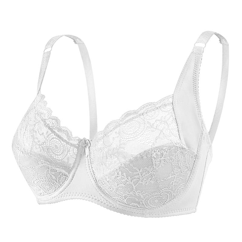 Plus Size Women Bra Sexy Lace Bra Female Underwear Women Top Bra Sexy Lingerie Lace Brassiere With Underwire E F Cup