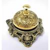 Ornate Brass Desk Bell Hotel Front Desk Counter Sales Service Bell